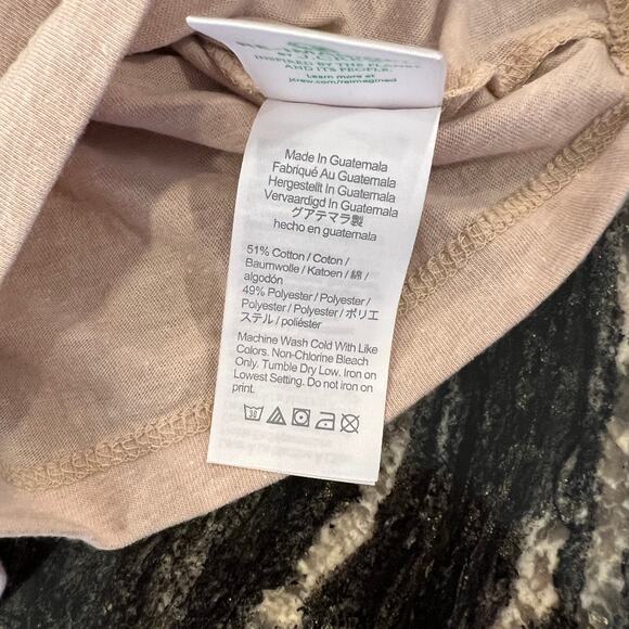 NWT J. Crew Girls' Beige Thanksgiving Turkey Long Sleeve Graphic Tee - Picture 7 of 8